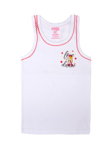 картинка Майка для девочки 7-11 лет 100% хлопок BONITO KIDS/BK537D(650)/уп.5шт./меш.650шт. от BonitoKids
