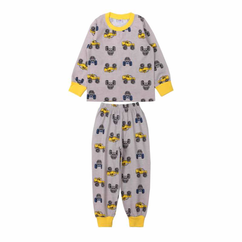 картинка БГ Пижама для мальчика 3-7 лет 100% хлопок BONITO KIDS/SS6043MIX(01-23)/уп.5шт./меш.300шт. от BonitoKids