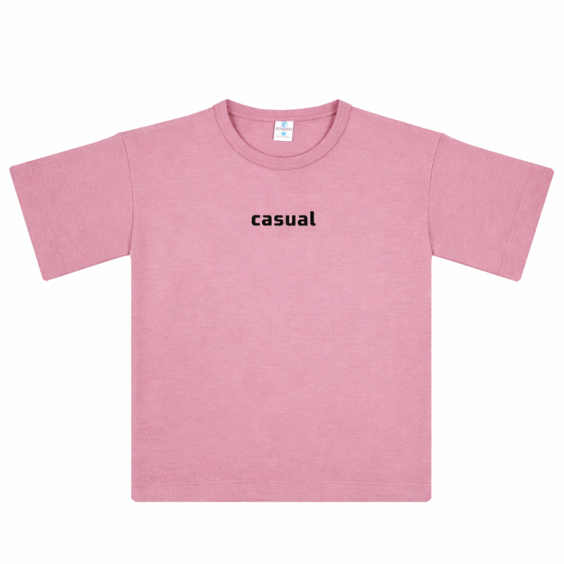 картинка БГ_ЧЗ Футболка для девочки 4-8 лет 92% хлопок, 8% лайкра BONITO KIDS/SS6126/уп.5шт./меш.555шт. от BonitoKids