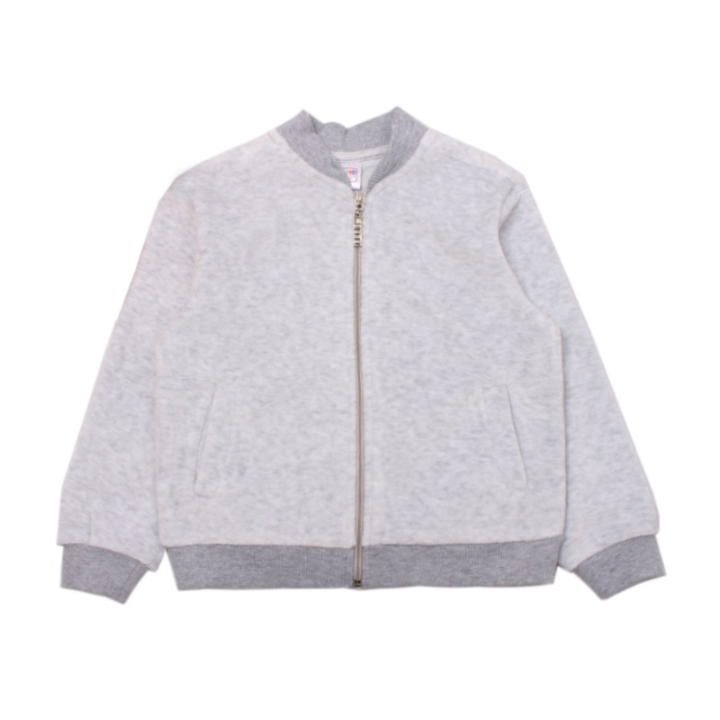 картинка ЧЗ Бомбер для девочки 3-7 лет 80% хлопок, 20% полиэстер BONITO KIDS/OP1202(ЧЗ)/уп.5шт./меш.180шт. от BonitoKids