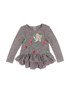 картинка Кофта для девочки 3-7 лет.100% п/э BONITO KIDS/OP239П/уп.5шт./меш.305шт. от BonitoKids