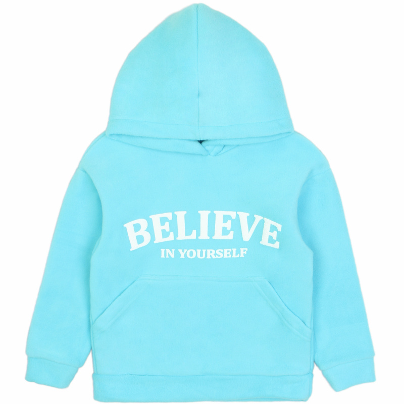 картинка ЧЗ Худи для девочки, 5-8 лет, 100% полиэстер, BONITO KIDS /уп.4шт./меш.112шт. от BonitoKids