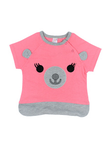 картинка Футболка для детей 1-4 лет, кулирка 100% х/б, BONITO KIDS/OP476/уп.4шт./меш.624 шт. от BonitoKids
