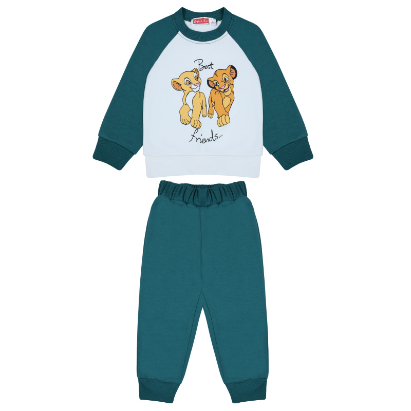 картинка КГЛ_БГ Комплект для детей (свитшот и штаны), 1-4 лет, 100% Хлопок, BONITO KIDS/BK5441KP(01-23)/уп.4шт./меш.200шт. от BonitoKids