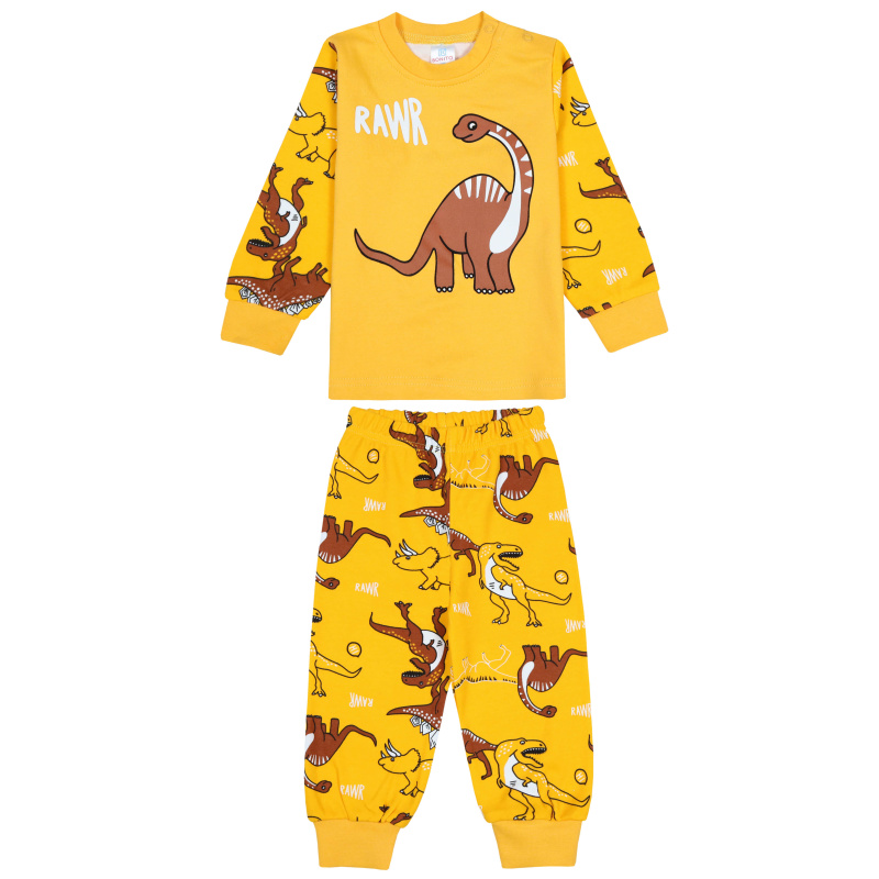картинка БГ_ЧЗ Пижама для мальчика 1,5-4 лет 100% хлопок BONITO KIDS/BK1458PJM(06-24)/уп.4шт./меш.240шт. от BonitoKids