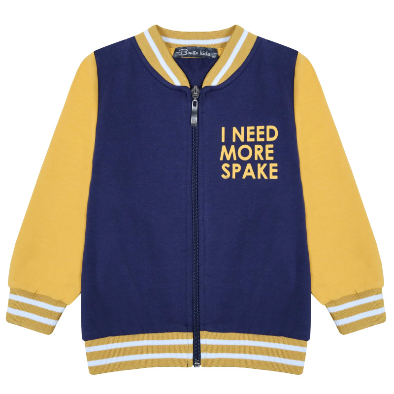 картинка КГ_БГ Бомбер для мальчика 2-6 лет 92% хлопок, 8% лайкра BONITO KIDS/BK1717B/уп.5шт./меш.325шт. от BonitoKids