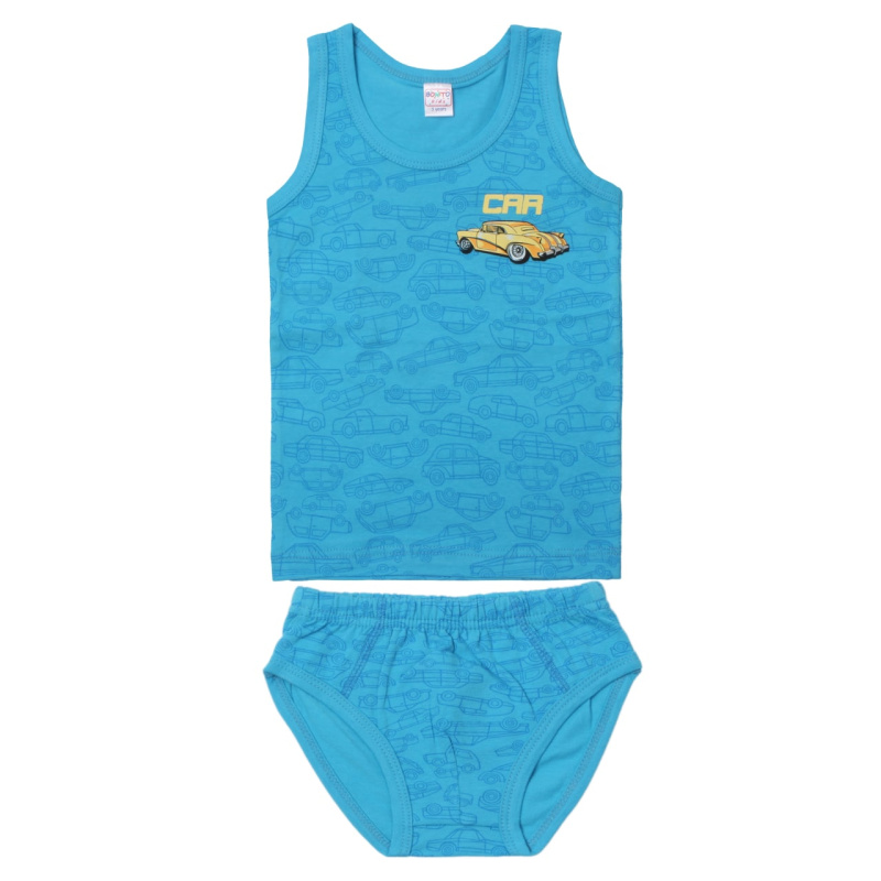 картинка Комплект для мальчика (майка, трусы) 3-7 лет BONITO KIDS/BK1678MT/уп.5шт./меш.600шт. от BonitoKids