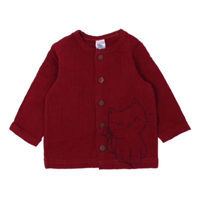 картинка ЧЗ Кофта для детей 68-86 см 100% хлопок BONITO KIDSD/OP1354(ЧЗ)/уп.4 шт./меш.540шт. от BonitoKids