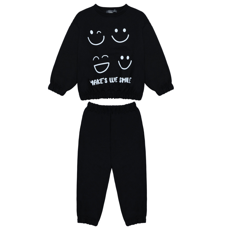 картинка КГ_БГ Комплект для детей (свитшот и штаны), 1-4 лет, 100% хлопок, BONITO KIDS/BK5442KP(01-23)/уп.4шт./меш.180шт. от BonitoKids