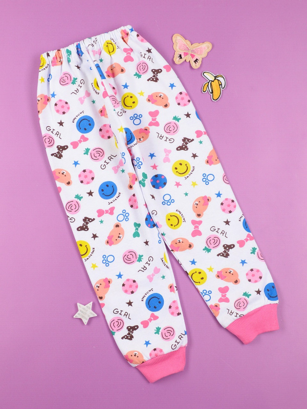 картинка КГ Штанишки для девочки 68-86 100% х/б DIAS KIDS/DS9024/уп.20шт./меш.700шт. от BonitoKids