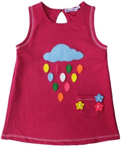 картинка КГ_ОТ Сарафан для девочки, 2-5 лет, 80% хлопок, 20% п/э, BONITO KIDS/OP330П/уп.4шт./меш.332шт. от BonitoKids