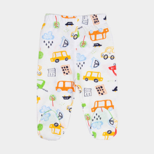 картинка Ползунки для детей 62-80 см 100% хлопок BONITO KIDS/OP1867/уп.4шт./меш.1200шт. от BonitoKids