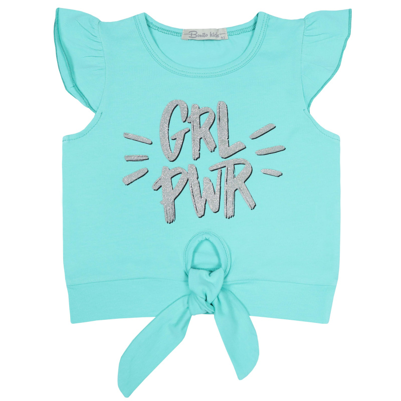 картинка КГ_БГ Футболка для девочки 2-6 лет 92% хлопок, 8% лайкра BONITO KIDS/BK1597K/уп.5шт./меш.700шт. от BonitoKids