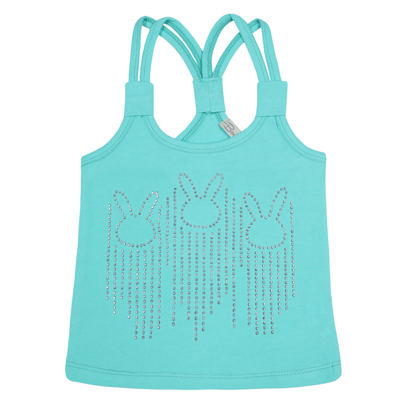 картинка КГ_БГ Майка для девочки 3-7 лет 92% хлопок, 8% лайкра BONITO KIDS/BK1594M/уп.5шт./меш.1000шт. от BonitoKids