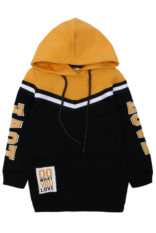 картинка ЧЗ Туника для девочки 8-12 лет 65% хлопок, 27% пэ, 8% эластан BONITO KIDS/OP1242(ЧЗ)/уп.5шт./меш.160шт. от BonitoKids