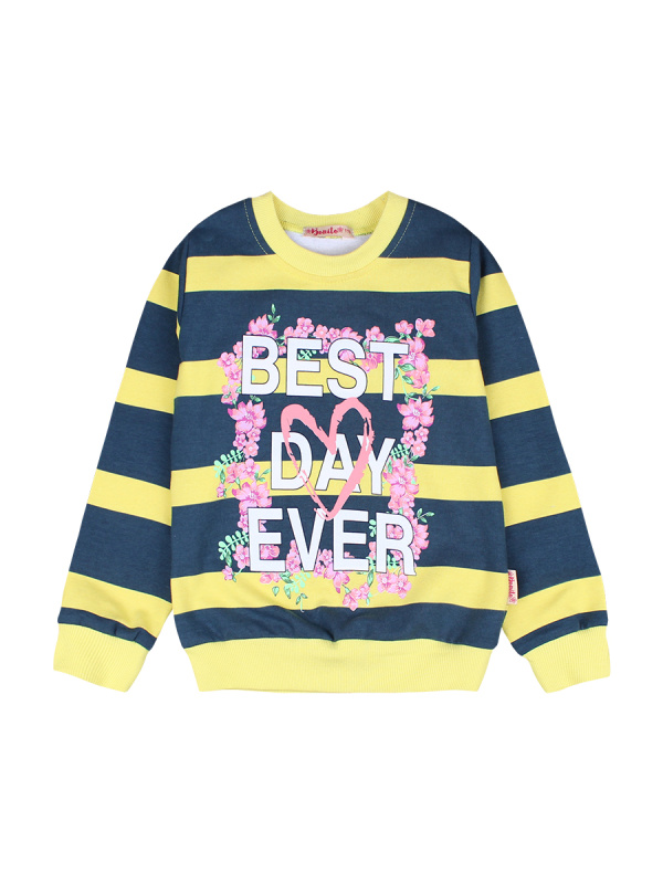 картинка ЧЗ Кофта  для девочки 5-8 лет. BONITO KIDS/BK1370K(ЧЗ)/уп.4шт./меш.340шт. от BonitoKids