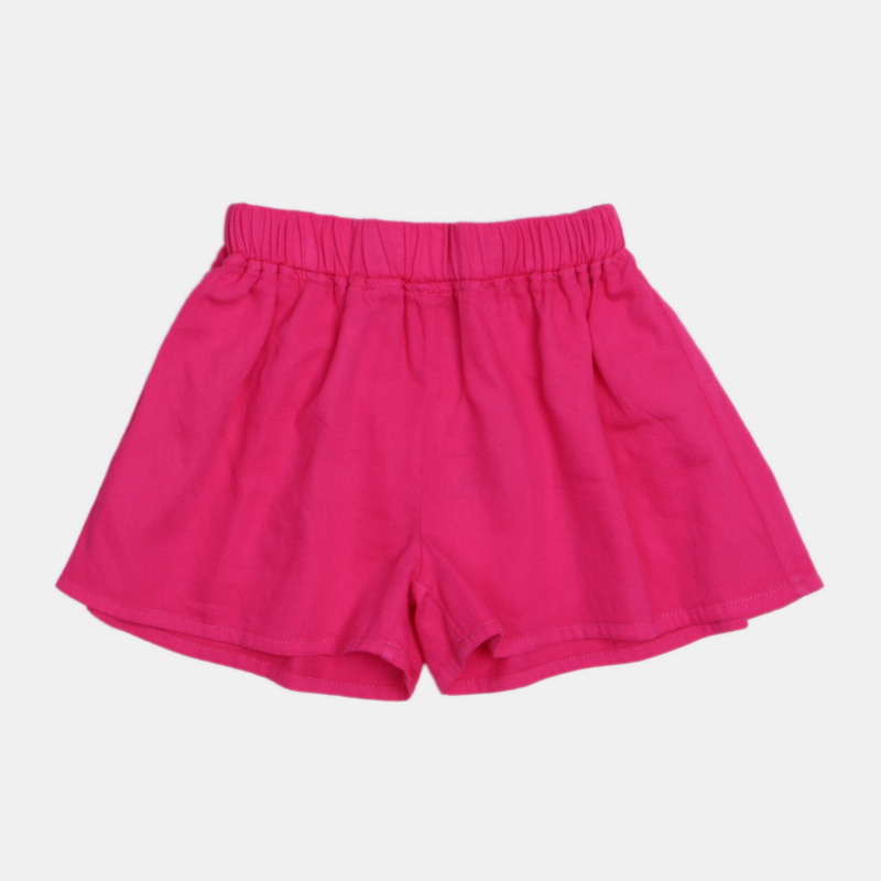 картинка ЧЗ Шорты для девочки 8-12 лет 100% хлопок  BONITO KIDS/OP1663(12-22)(ЧЗ)/уп.5шт./меш.540шт. от BonitoKids