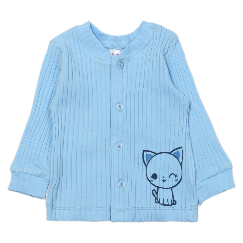 картинка ЧЗ Кофта для детей 68-92 см кашкорсе BONITO KIDSD/OP1352(ЧЗ)/уп.5шт./меш.550шт. от BonitoKids