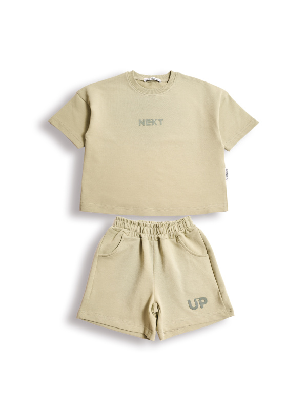 картинка КГ Комплект для мальчиков (футболка и шорты) 3-7 лет 95% хлопок, 5% лайкра BONITO KIDS/SS6146/уп.5шт./меш.255шт. от BonitoKids