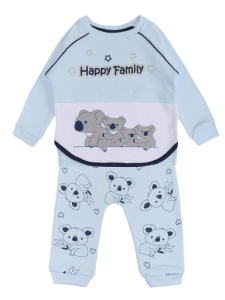 картинка Комплект для детей (толстовка, брюки) 68-74-80 100% х/б BONITO KIDS /уп.3шт./меш.360шт. от BonitoKids
