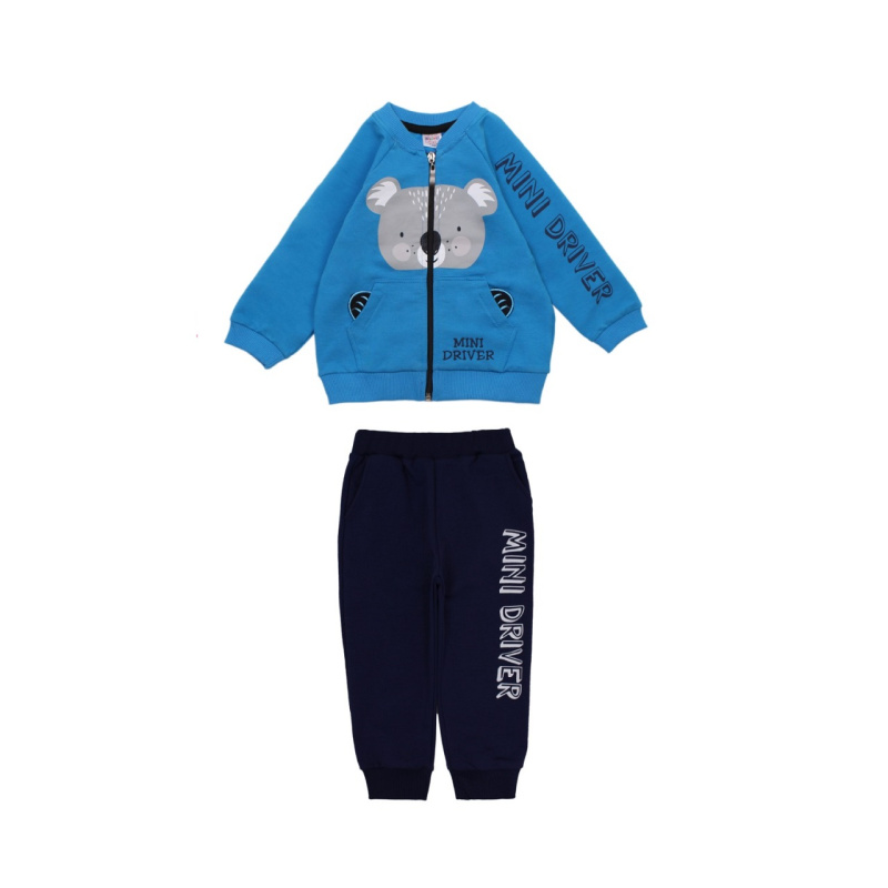 картинка КГ_ОТ Комплект для детей(толстовка, трико), 1-4 лет, 65% хлопок, 27% полиэстер, 8% эластан, BONITO KIDS/OP1203/уп.4шт./меш.160шт. от BonitoKids