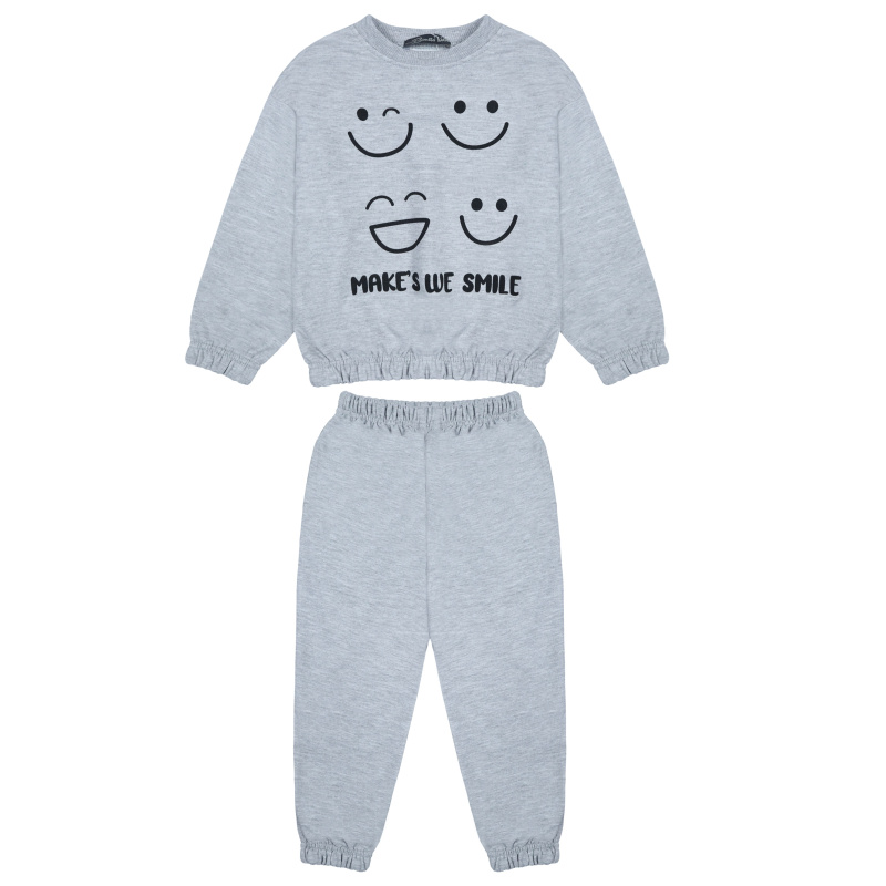 картинка КГ_БГ Комплект для детей (свитшот и штаны), 1-4 лет, 100% хлопок, BONITO KIDS/BK5442KP(01-23)/уп.4шт./меш.180шт. от BonitoKids