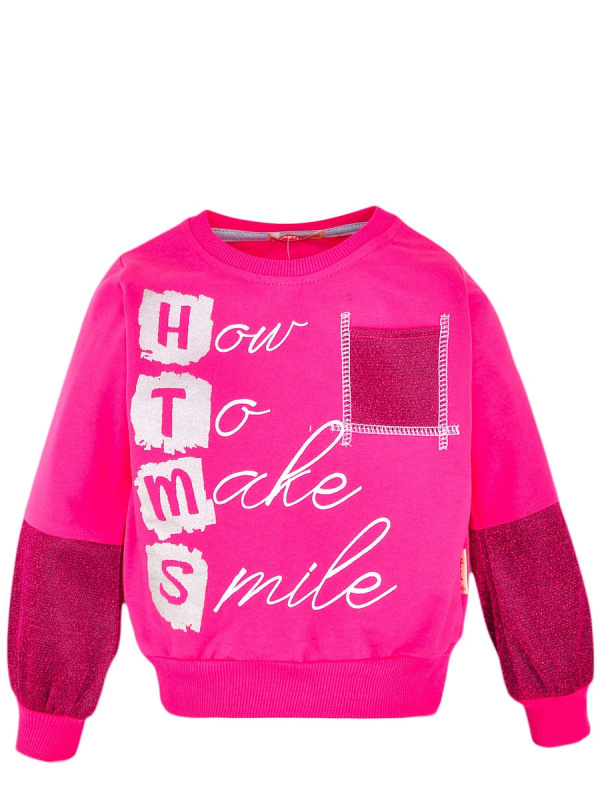 картинка ЧЗ Кофта для девочки 3-7 лет. 92% х/б 8% лайкра BONITO KIDS/BK1265K(ЧЗ)/уп.5шт./меш.350шт. от BonitoKids