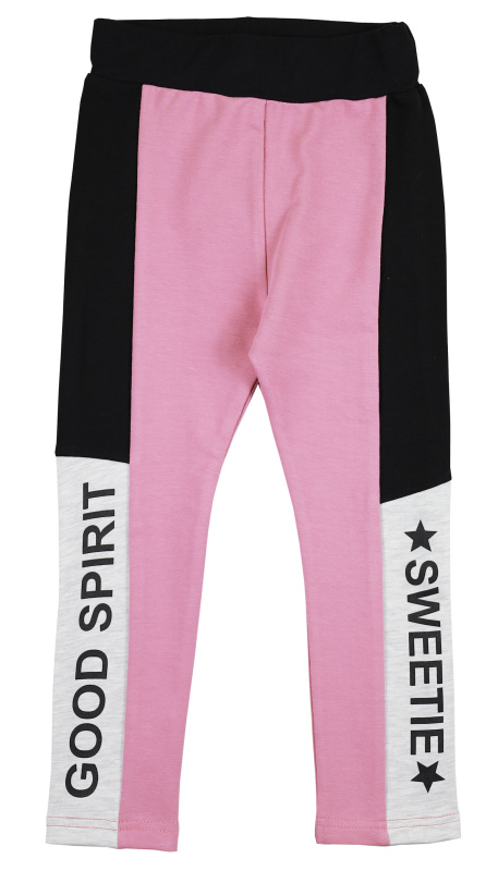 картинка ЧЗ Лосины для девочки 3-7 лет 65% хлопок, 27% полиэстер, 8% эластан BONITO KIDS/OP1255(ЧЗ)/уп.5шт./меш.325шт. от BonitoKids