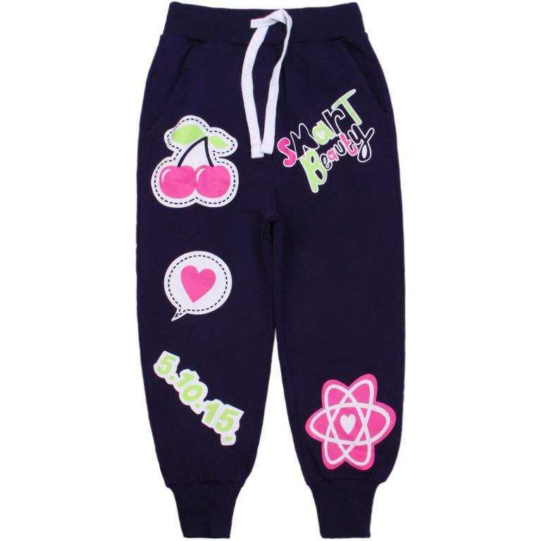 картинка БГ_ЧЗ Брюки для девочки, 3-7 лет, 100% хб, BONITO KIDS/SS6019(ЧЗ)/уп.5шт./меш.300шт. от BonitoKids