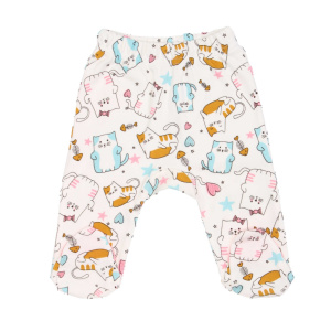 картинка Ползунки для детей 62-80 см 100% х/б BONITO KIDS/OP1287/уп.4шт./меш.640шт. от BonitoKids