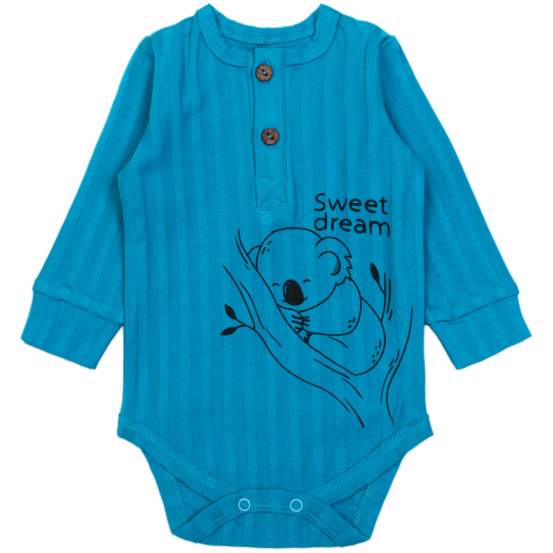 картинка Боди для мальчика  62-86 100% х/б BONITO KIDS/OP1453/уп.5шт./меш.480шт. от BonitoKids