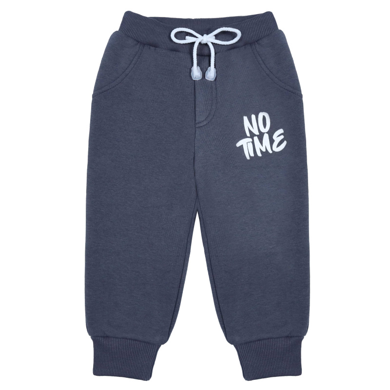 картинка БГ_ЧЗ Штаны для мальчика 1,5-4 лет, 85% хлопок 15% п/э, BONITO KIDS/BK1362B(06-24)(ЧЗ)/уп.4шт./меш.192шт. от BonitoKids