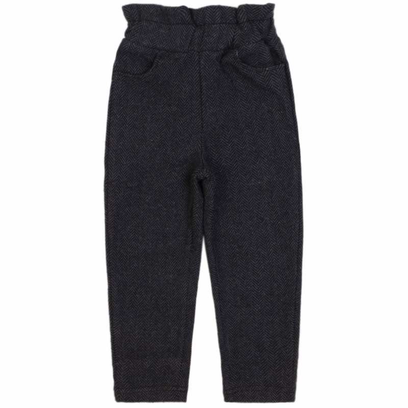 картинка ЧЗ Брюки для девочки 3-7 лет 92% хлопок, 8% лайкра BONITO KIDS/OP1683(ЧЗ)/уп.5шт/меш.200шт. от BonitoKids