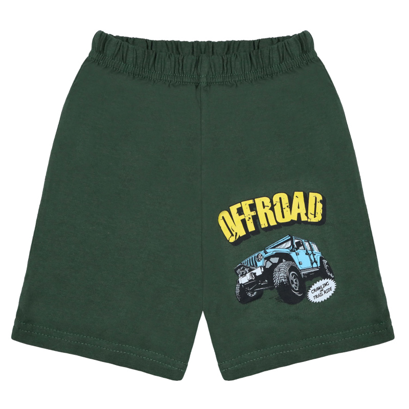 картинка БГ_ЧЗ Шорты для мальчика 3-7 лет 100% хлопок BONITO KIDS/BK0103SHM(01-24)(ЧЗ)/уп.5шт./меш.800шт. от BonitoKids