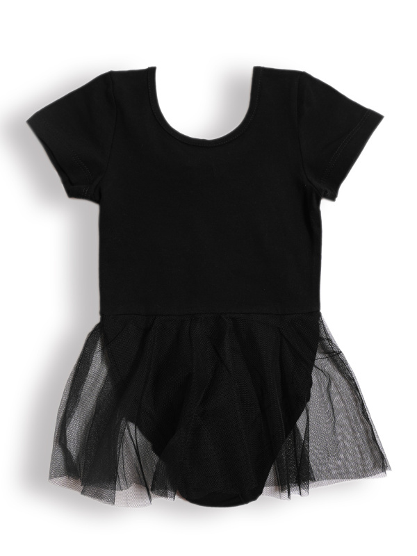 картинка БГ_ЧЗ Гимнастическое боди для девочки, 4-10 лет, 92% хлопок, 8% лайкра, BONITO KIDS/BK1741P(02-25)(ЧЗ)/уп.7шт./меш.630шт. от BonitoKids