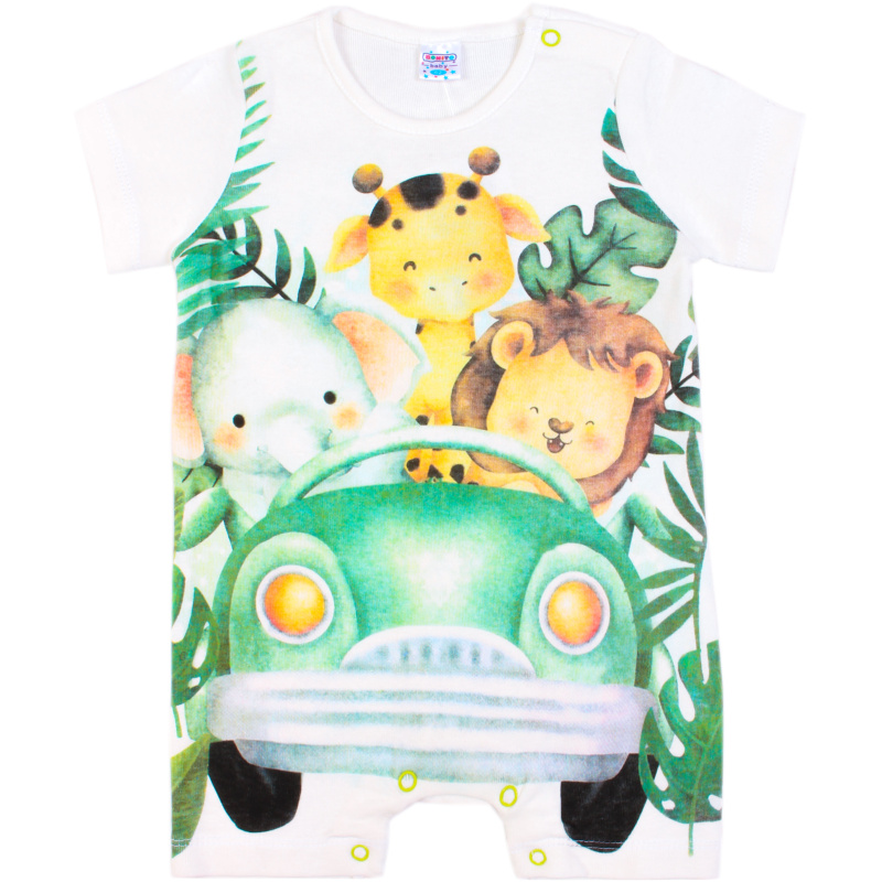 картинка БГ_ЧЗ Боди для детей 62-86 100% х/б BONITO KIDS/OP1463/уп.5шт./меш.660шт. от BonitoKids
