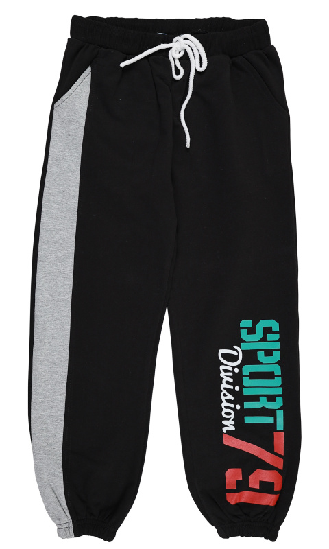 картинка ЧЗ Брюки для мальчика 9-12 лет, 100% х/б, BONITO KIDS/BK1491B(ЧЗ)/уп.4шт./меш.192шт. от BonitoKids