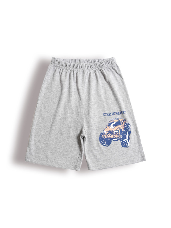 картинка БГ_ЧЗ Шорты для мальчика 5-8 лет 100% хлопок BONITO KIDS/BK0102M(ЧЗ)/уп.4шт./меш.800шт. от BonitoKids