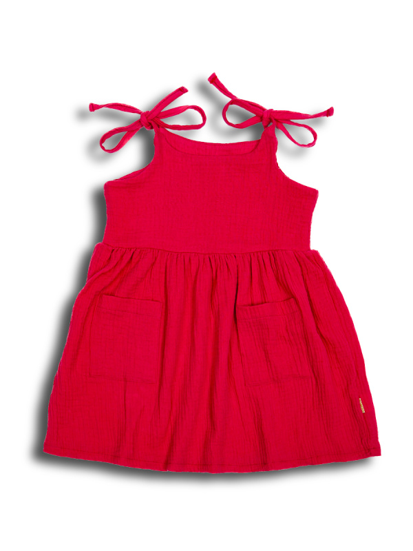 картинка ЧЗ Платье для девочки 4-8 лет 100% хлопок BONITO KIDS/OP1940(ЧЗ)/уп.5шт./меш.250 шт. от BonitoKids