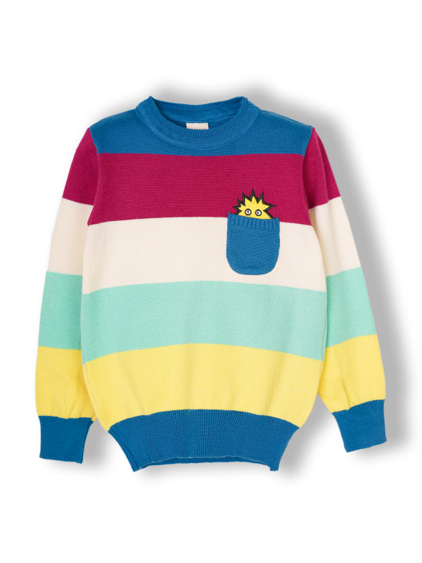 картинка ЧЗ Джемпер для мальчика 2-6 лет 50% вискоза 22% нейлон 28% пэ BONITO KIDS/OP1575(10-24)(ЧЗ)/уп.3 шт./меш.300шт. от BonitoKids