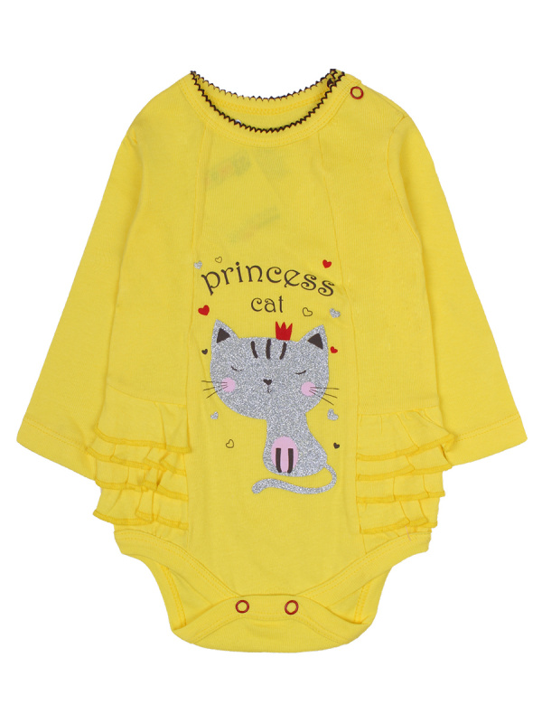 картинка КГ_ОТ Боди для детей  62-80 100% х/б BONITO KIDS/OP454/уп.4шт.,520шт./меш. от BonitoKids