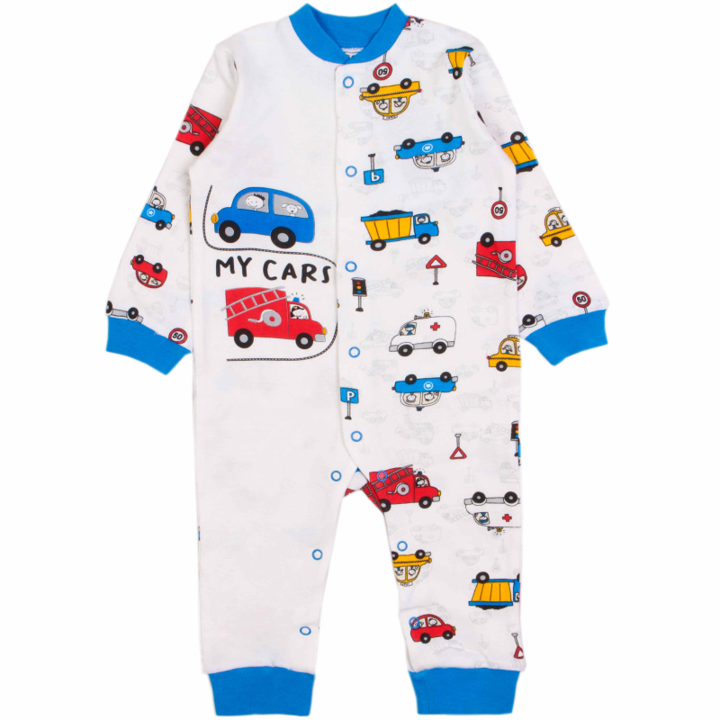 картинка БГ_ЧЗ Комбинезон детский 68-86 см 100% х/б BONITO KIDS/OP1386/уп.4шт./меш.448шт. от BonitoKids