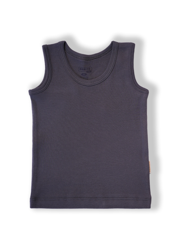 картинка ЧЗ Майка детская 68-86 см 100% хлопок BONITO KIDS/OP1921(ЧЗ)/уп.4шт/меш.784шт от BonitoKids