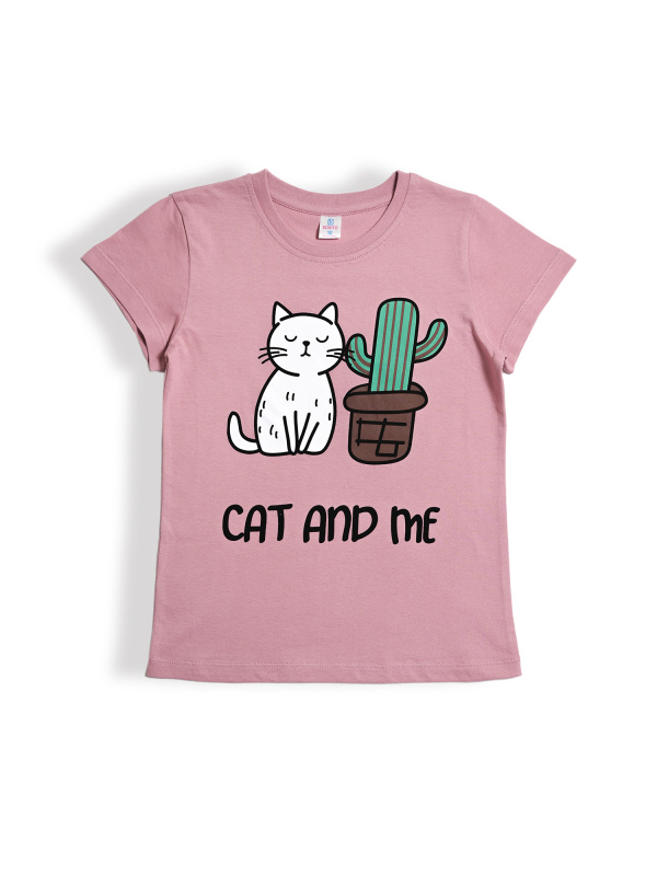 картинка БГ_ЧЗ Футболка для девочки, 9-12 лет, 100% хлопок, BONITO KIDS/BK0003D(03-25)(ЧЗ)/уп.4шт./меш.600шт. от BonitoKids