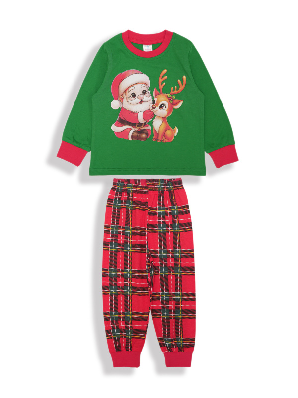 картинка БГ_ЧЗ Пижама для мальчика, 2-6 лет, 100% хлопок, BONITO KIDS/BK1495PJ(09-25)(ЧЗ)/уп.5шт./меш.300шт. от BonitoKids