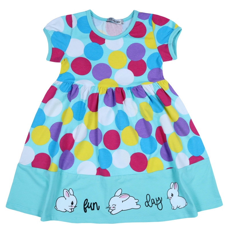 картинка БГ_ЧЗ Платье для девочки 3-7 лет 92% хлопок, 8% лайкра BONITO KIDS/BK1437P(01-23)(ЧЗ)/уп.5шт./меш.350шт. от BonitoKids