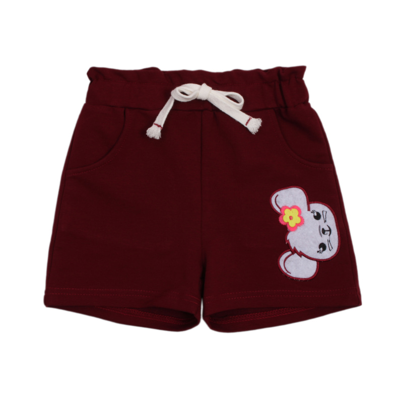 картинка КГ_БГ Шорты для девочки, 1-4 лет, 65% хлопок, 27% полиэстер, 8% эластан, BONITO KIDS/OP1414/уп.4шт./меш.580шт. от BonitoKids