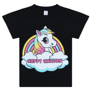 картинка БГ Футболка для девочки 4-8 лет 100% хлопок BONITO KIDS/BK0002D(03-24)/уп.5шт./меш.700шт. от BonitoKids