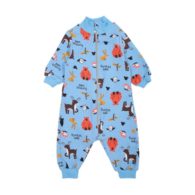 картинка ЧЗ Комбинезон для детей 68-86 см 65% хлопок, 27% полиэстер, 8% эластан BONITO KIDS/OP1876(ЧЗ)/уп.4шт./меш.272шт. от BonitoKids