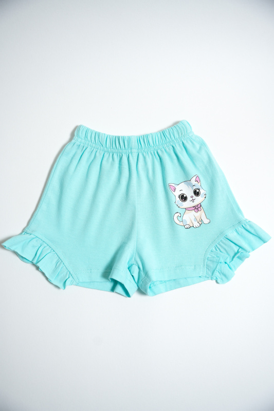 картинка БГ_ЧЗ Шорты для девочки 1,5-4 лет 100% хлопок BONITO KIDS/BK0101D(ЧЗ)/уп.4шт./меш.800шт. от BonitoKids